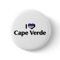 I Love Cape Verde Flag Pins