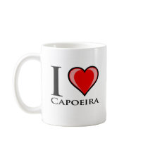 I Love Capoeira Mug