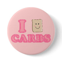 I love Carbs buttons