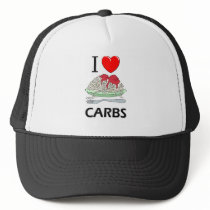 I Love Carbs hats by foodshirts I Love Carbs hats