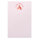 I Love Cardinals Customized Stationery