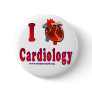 I Love Cardiology Pin