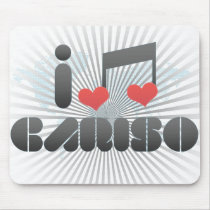 I Love Cariso Mouse Pad