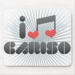 I Love Cariso Mouse Pad