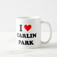I Love Carlin Park Coffee Mug