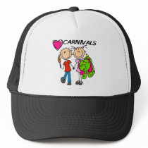 I Love Carnivals hats