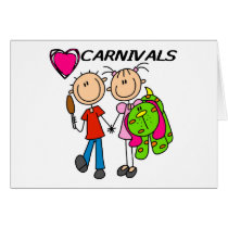 I Love Carnivals Tshirts and Gifts cards