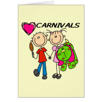 I Love Carnivals Tshirts and Gifts cards