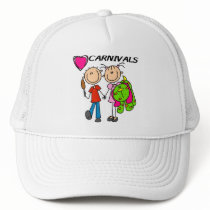 I Love Carnivals Tshirts and Gifts hats