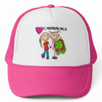 I Love Carnivals Tshirts and Gifts hats