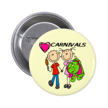 I Love Carnivals Tshirts and Gifts Pins