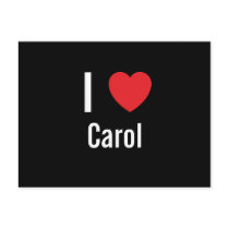 I love Carol postcards