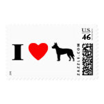 I Love Carolina Dogs Stamps