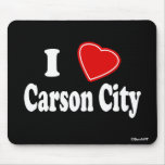 I Love Carson City Mouse Pad