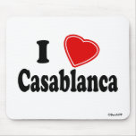 I Love Casablanca mousepads
