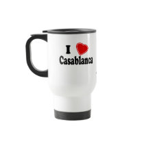 I Love Casablanca mugs