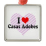 I Love Casas Adobes, United States Ornaments