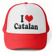 I Love Catalan Mesh Hat