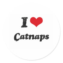 I love Catnaps Stickers