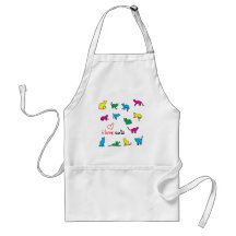 I Love Cats Aprons