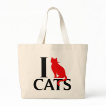 I Love Cats Bags