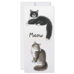 I Love Cats Bookmark rack cards