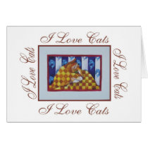 i love cats cards by klocke i love cats cards