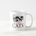 I Love Cats mugs