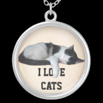 I love Cats necklaces