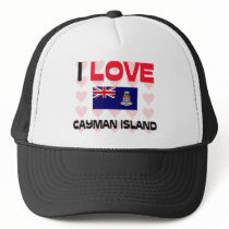 I Love Cayman Island hats