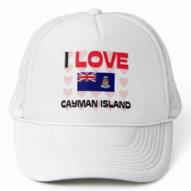 I Love Cayman Island hats