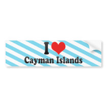 I Love Cayman Islands Bumper Stickers