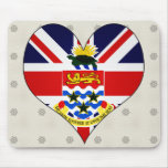 I Love Cayman Islands Mousepad