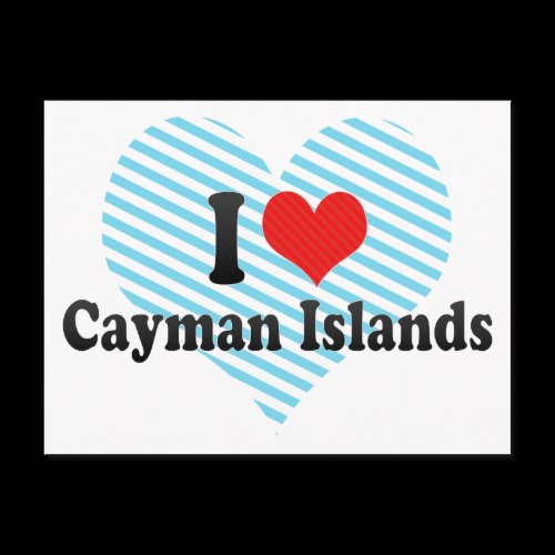 I Love Cayman Islands Postcards