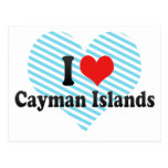 I Love Cayman Islands Postcards