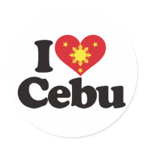I Love Cebu stickers by thefilipinofestival I Love Cebu stickers