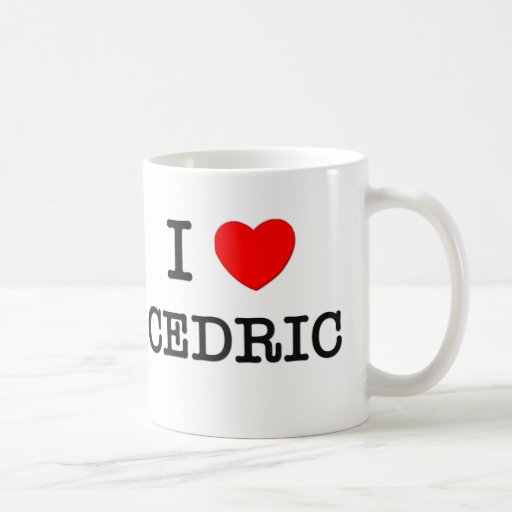I Love Cedric Mugs