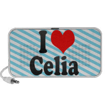 I love Celia iPhone Speaker