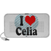 I love Celia iPod Speaker