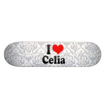 I love Celia Skate Board Deck