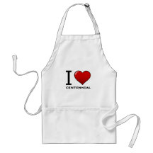 I LOVE CENTENNIAL, CO - COLORADO APRON