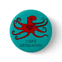 I love cephalopods buttons