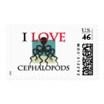 I Love Cephalopods Postage