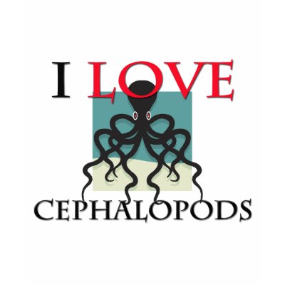I Love Cephalopods Tshirts by tshirtshirts
