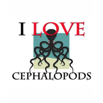 I Love Cephalopods Shirts by tshirtshirts