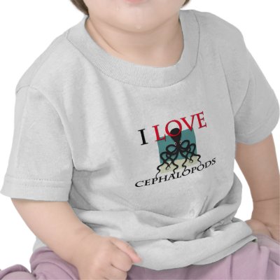 I Love Cephalopods Shirt by tshirtshirts