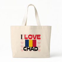 I Love Chad bags