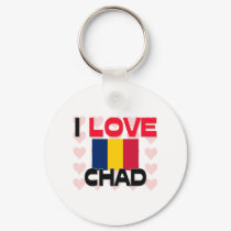 I Love Chad keychains