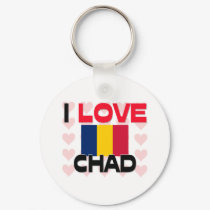 I Love Chad keychains