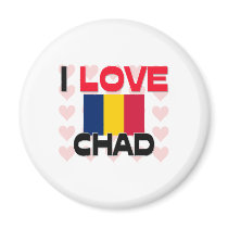 I Love Chad magnets by tshirtshirts I Love Chad magnets